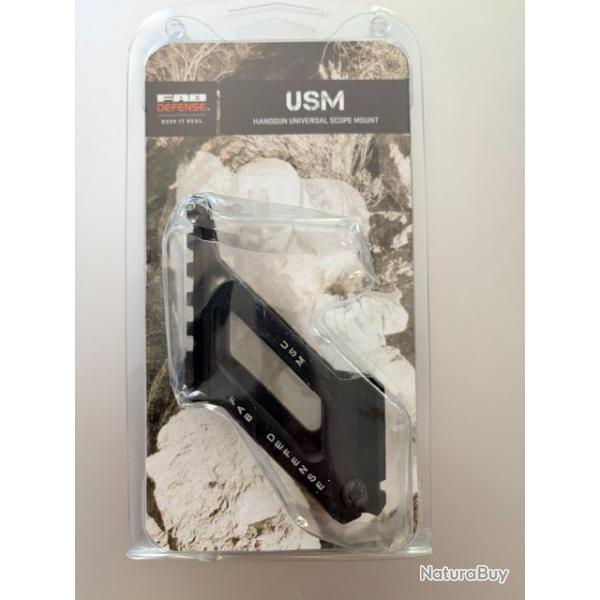 MONTAGE OPTIQUE UNIVERSEL POUR ARME DE POING - FAB DEFENSE - USM