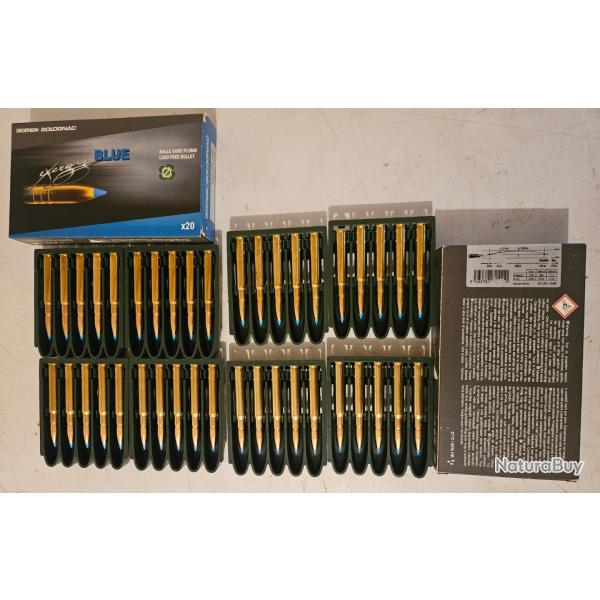 Lot deux bo�tes balles 8.57JRS Decathlon Exergy Blue TXRG