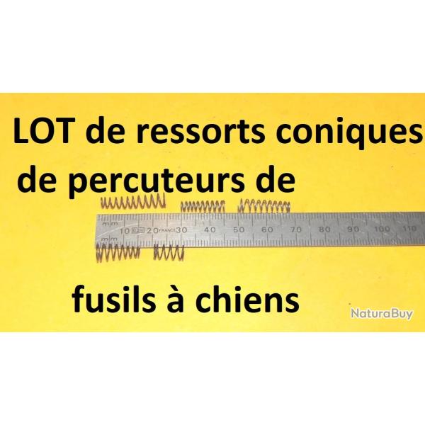 LOT de ressorts CONIQUES de fusil � chiens type LEFAUCHEUX - VENDU PAR JEPERCUTE (D9S78)