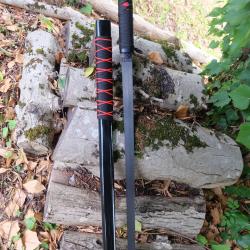 Sabre Katana De Ninja Lame Acier 440 Manche Fa&ccedil;on Peau de Raie Etui Bois Laqu&eacute; KAKASHI HATAKE'S