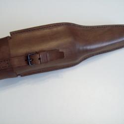 militaria ww1 &eacute;tui cuir tromblon VB Francais 14/18 POILU