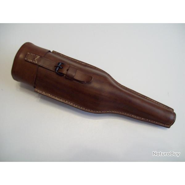militaria ww1 �tui cuir tromblon VB Francais 14/18 POILU