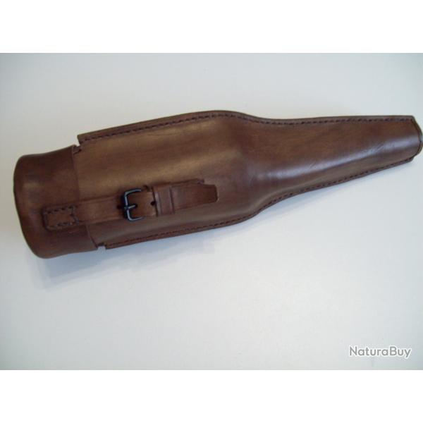 militaria ww1 �tui cuir tromblon VB Francais 14/18 POILU
