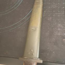 Ba&iuml;onnette Remington 1917 avec fourreaux d'origine, excellent &eacute;tat, gravures nettes