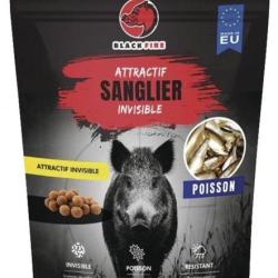 Sachet de Black Fire invisible poisson