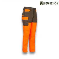 Pantalon de traque orange et kaki roncier  Percussion 40