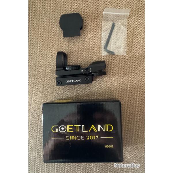 Lunette de Vis�e Goetland, point rouge 4 r�ticules, jamais utilis�e