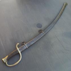 Sabre de canonnier mont&eacute; (troupe et sous-officier) mod&egrave;le 1829 - dat&eacute; mai 1844 - complet