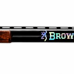 2 Stickers Premium Canon BROWNING HOLOGRAPHIQUE LASER Exp&eacute;dition sous 24H Garantie !