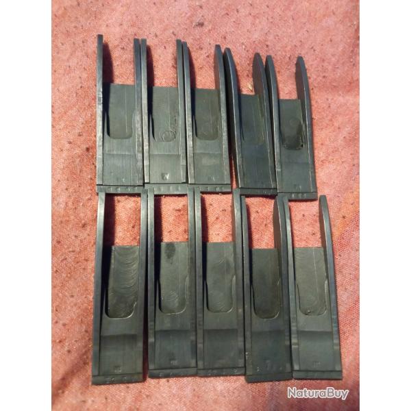 Militaria Allemand WW2 Lot de 10 Supports de Hausse Waa Mauser 98k
