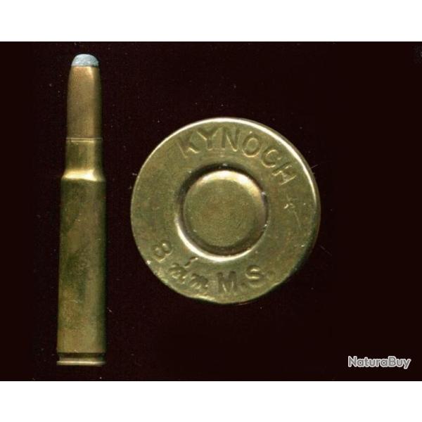 8 x 56 Mannlicher Schoenauer - marquage : KYNOCH 8 mm MS  - balle cuivre pointe plomb