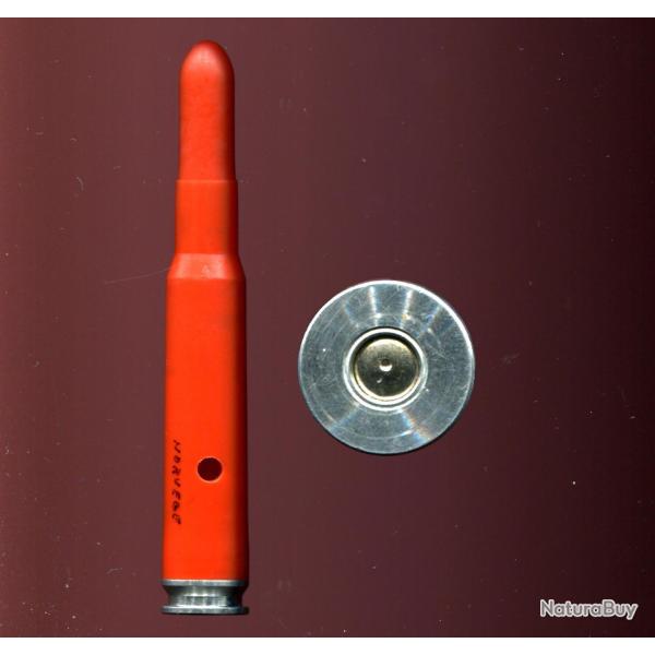 .50 Browning / 12.7 x 99 - Norv�ge - tir r�duit en plastique orange - culot aluminiumr