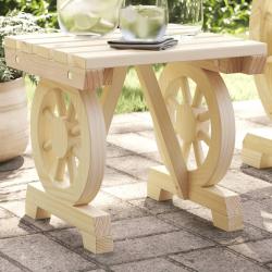 Repose-pied de 40x36,5x38,5 cm bois massif sapin