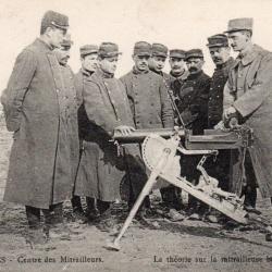 Carte Postale Ancienne - Bourges Centre des Mitrailleurs -N&deg;8513