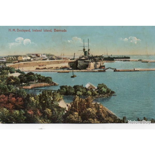 Carte postale H. M. Dockyard, Ireland Island, Bermuda -N�8515