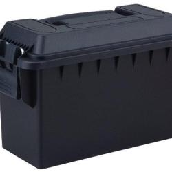 CAISSE A MUNITIONS POLYMERE NOIRE CAL.30 24.5X10.8X14.5CM