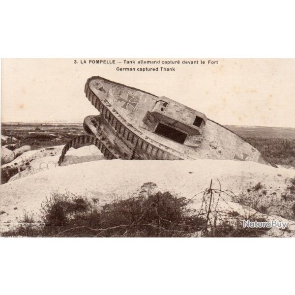 Carte Postale - Tank allemand captur� -N�8517