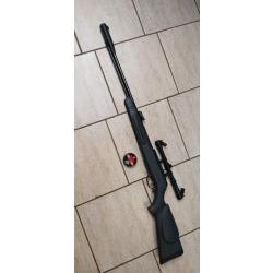 Carabine a air comprim&eacute; Gamo CFX (19.9 joules) Avec lunette Sutter 3-7X20+1 boite plombs Gamo Match