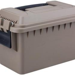 CAISSE MUNITIONS POLYMERE TAN CAL.50 30X16X17.5 CM