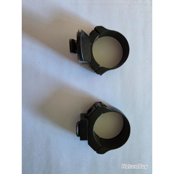 PAIRE DE COLLIERS pour montage amovible et pivotant  - 30 mm - compatible EAW