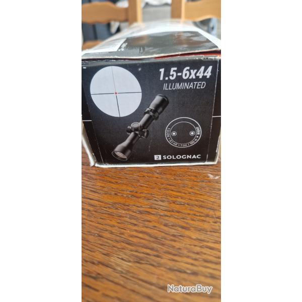 Lunette solognac 1.5 6x44