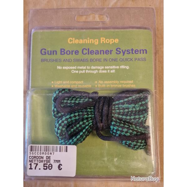 Cordon Bore Snake qualit� professionnelle pour calibres 270/7mm HILMAR SUPER DESTOCK !!!