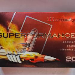 3 bo&icirc;tes Hornady  superformance SST 154 grains calibre 7RM