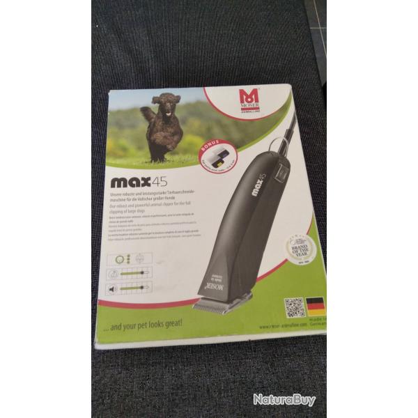Tondeuse Moser Max 45 chien neuve