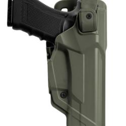 Holster droitier Duty Fast Action DFA804 Vert pour GLOCK 17/18