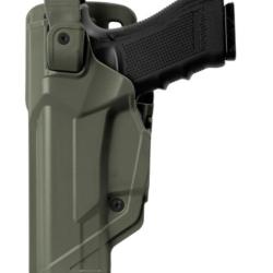 Holster Gaucher  Duty Fast Action DFA804 Vert pour GLOCK 17/18