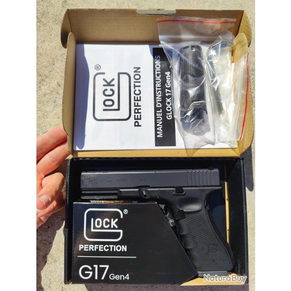 Glock17 gen 4 CO2 Airgun Blowback Cybergun