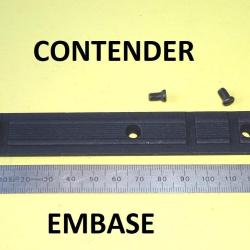 embase alu THOMPSON CONTENDER longueur 127 mm (VERIFIER LE MODELE) - VENDU PAR JEPERCUTE (S20Q173)