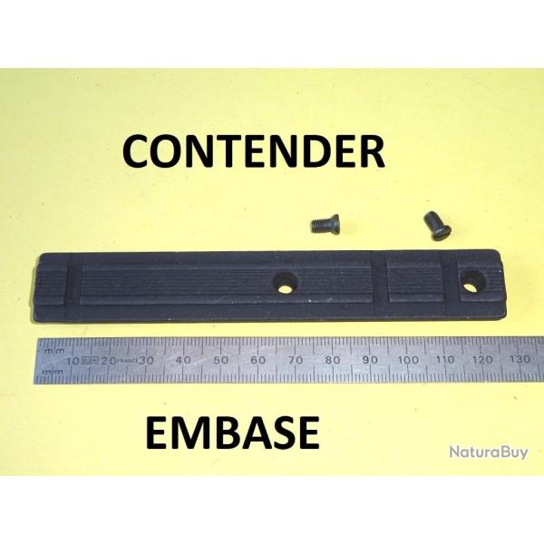 embase alu THOMPSON CONTENDER longueur 127 mm (VERIFIER LE MODELE) - VENDU PAR JEPERCUTE (S20Q173)