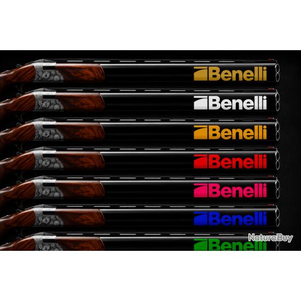 2 Stickers autocollants PREMIUM Canon BENELLI Exp�dition sous 24H GARANTIE.