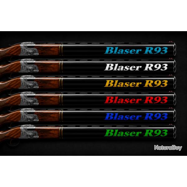 2 Stickers autocollants PREMIUM Canon BLASER R93 Exp�dition sous 24H GARANTIE.