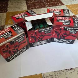 Vends 5 boites de 25 slug Tunet Commando shooting en lot ou &agrave; l'unit&eacute;
