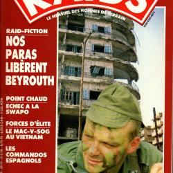 raids 37 paras &agrave; beyrouth, namibie, comanfes espagne, survie jungle asiatique 2, radio mac-v sog