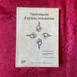 Livre techniques d'action imm&eacute;diate de Philippe Perotti