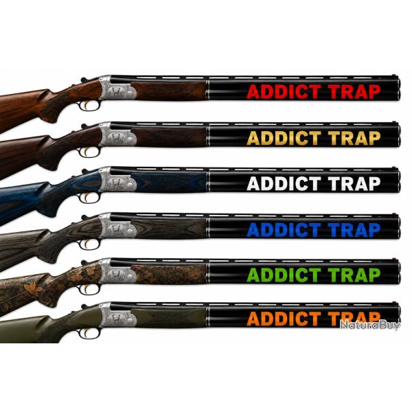2 Stickers autocollants PREMIUM Canon ADDICT TRAP Exp�dition sous 24H GARANTIE.
