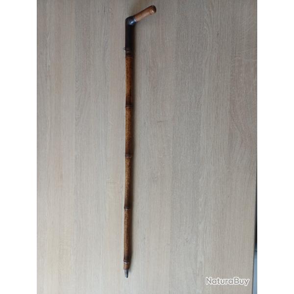 Ancienne canne fusil calibre 14 Saint Etienne