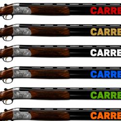 2 Stickers autocollants PREMIUM Canon CARRERA Exp&eacute;dition sous 24H GARANTIE.