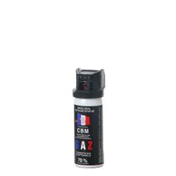 CBM Bombe Gaz Defense Cs Capot Clapet 50ML