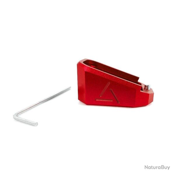 Canik Extension de Chargeur Alu +3 Rouge pour TP9