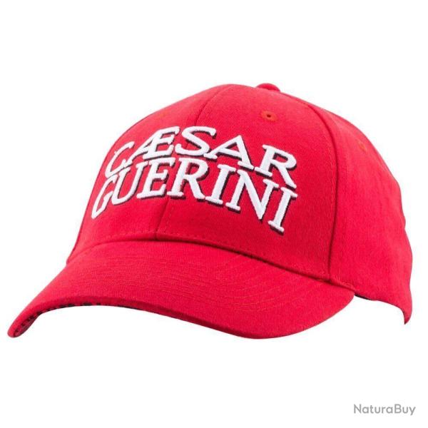 Casquette Caesar Guerini Rouge
