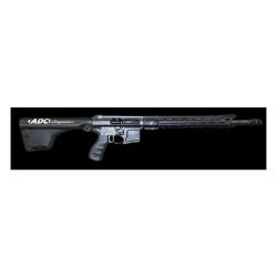 Carabine ADC Custom 3GUN Match Grade 18 CAL. .223 Noir