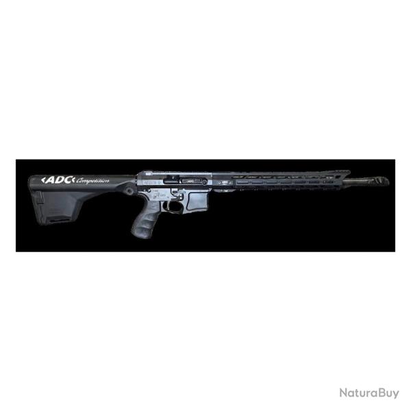 Carabine ADC Custom 3GUN Match Grade 18 CAL. .223 Noir