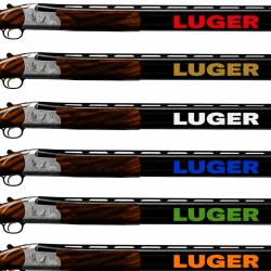 2 Stickers autocollants PREMIUM Canon LUGER Exp&eacute;dition sous 24H GARANTIE.