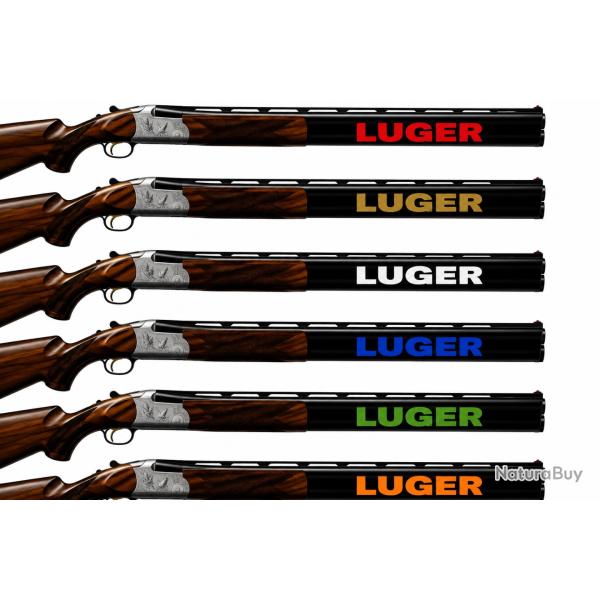 2 Stickers autocollants PREMIUM Canon LUGER Exp�dition sous 24H GARANTIE.