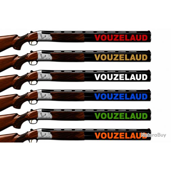 2 Stickers autocollants PREMIUM Canon VOUZELAUD Exp�dition sous 24H GARANTIE.