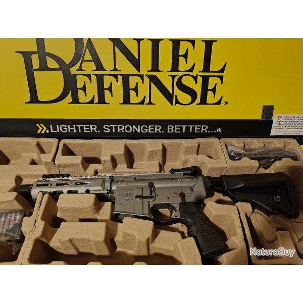 EMG CYMA CGS Daniel Defense DDM4 PDW GBBR - Silver